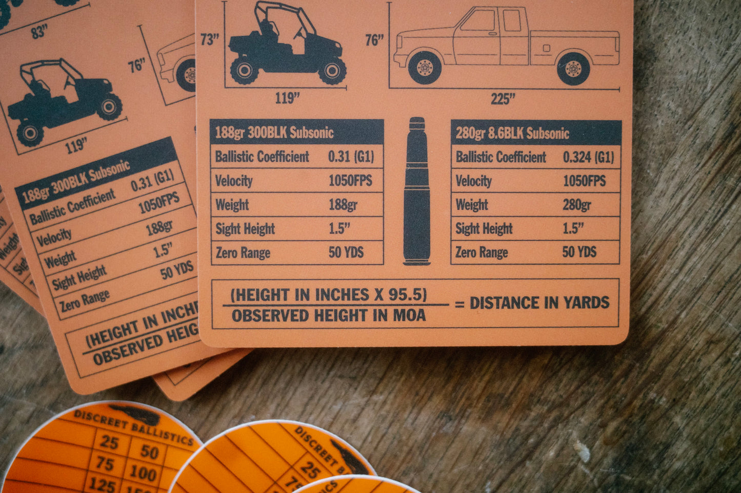 Subsonic Hunting Card- MOA