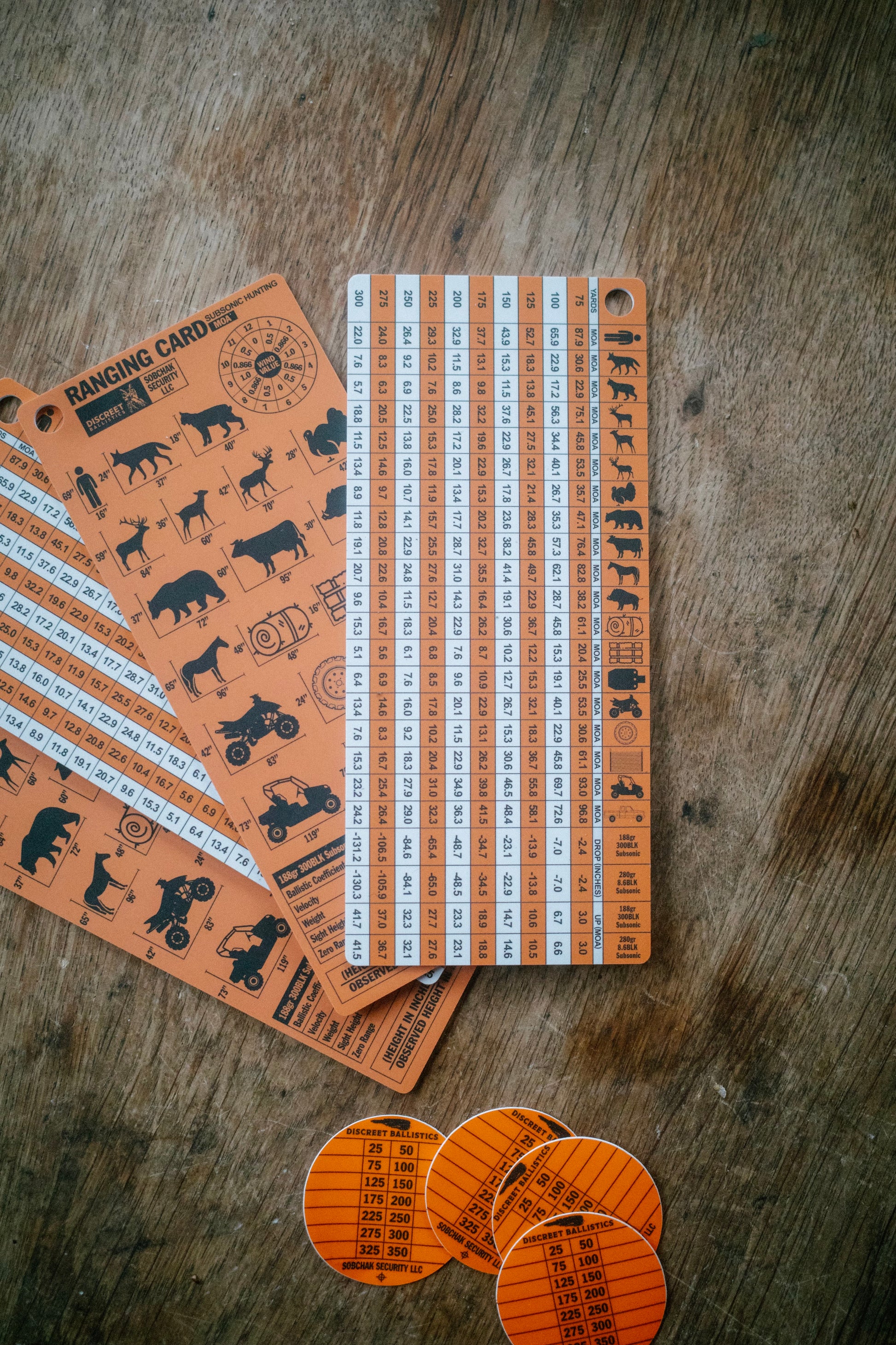 Subsonic Hunting Card- MOA – Sobchak Security LLC