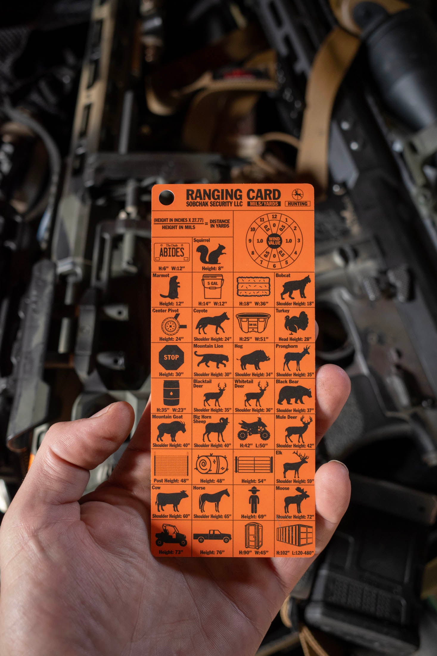 North American Hunting Card (Mils) – Sobchak Security LLC