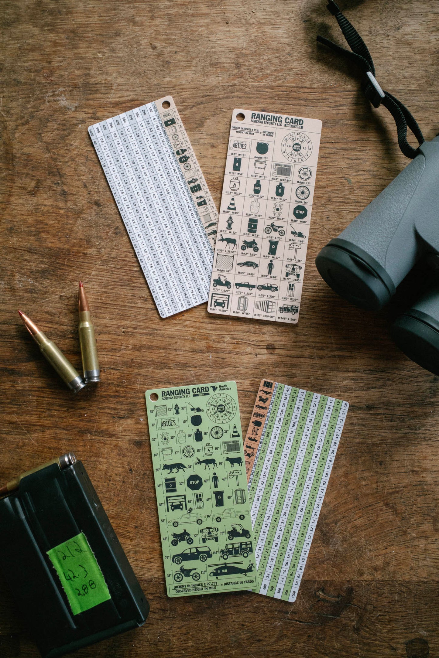 North American Ranging Card Combo Pack – Sobchak Security LLC