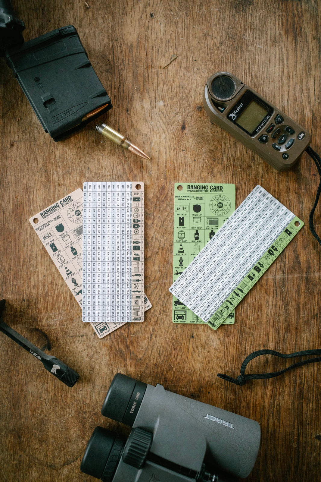 Target Ranging Reference Cards Ranging Cards – Sobchak Security LLC